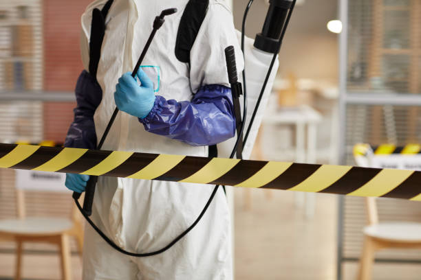 Professional Blood Cleanup technician working in Rex, GA